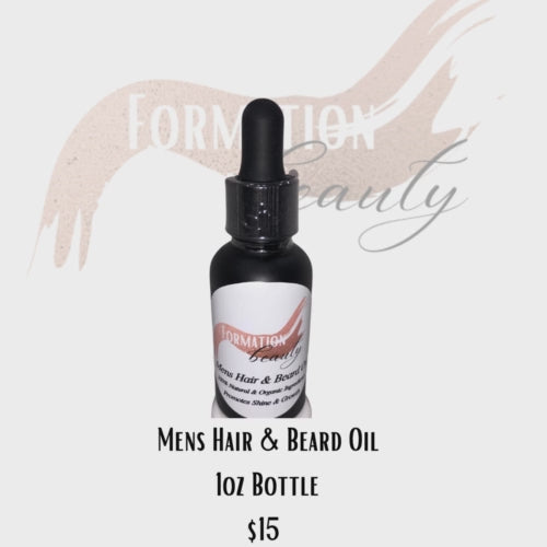 Mens Hair & Beard Oil